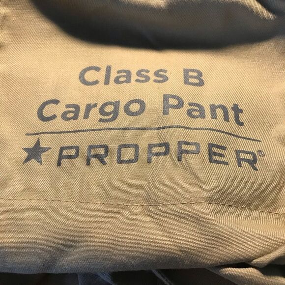 Propper Pants Women’s Size 12 Khaki Class B Classic Fit Cargo Pockets Classic - Picture 10 of 10